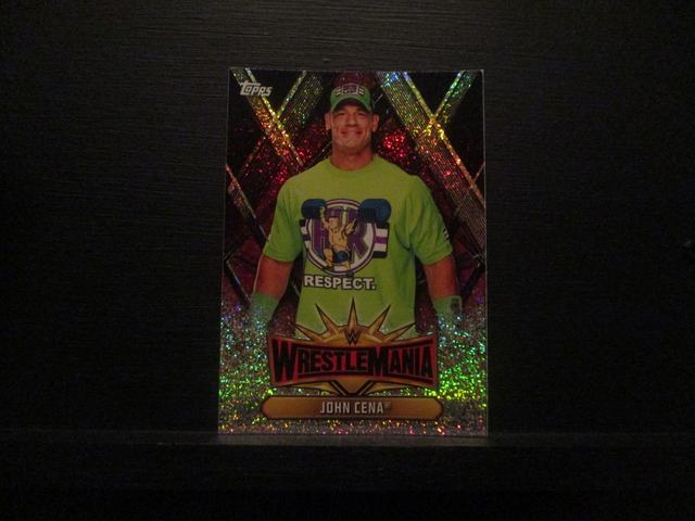 John Cena - Champions Wrestlemania Original Trading Card #WM-5