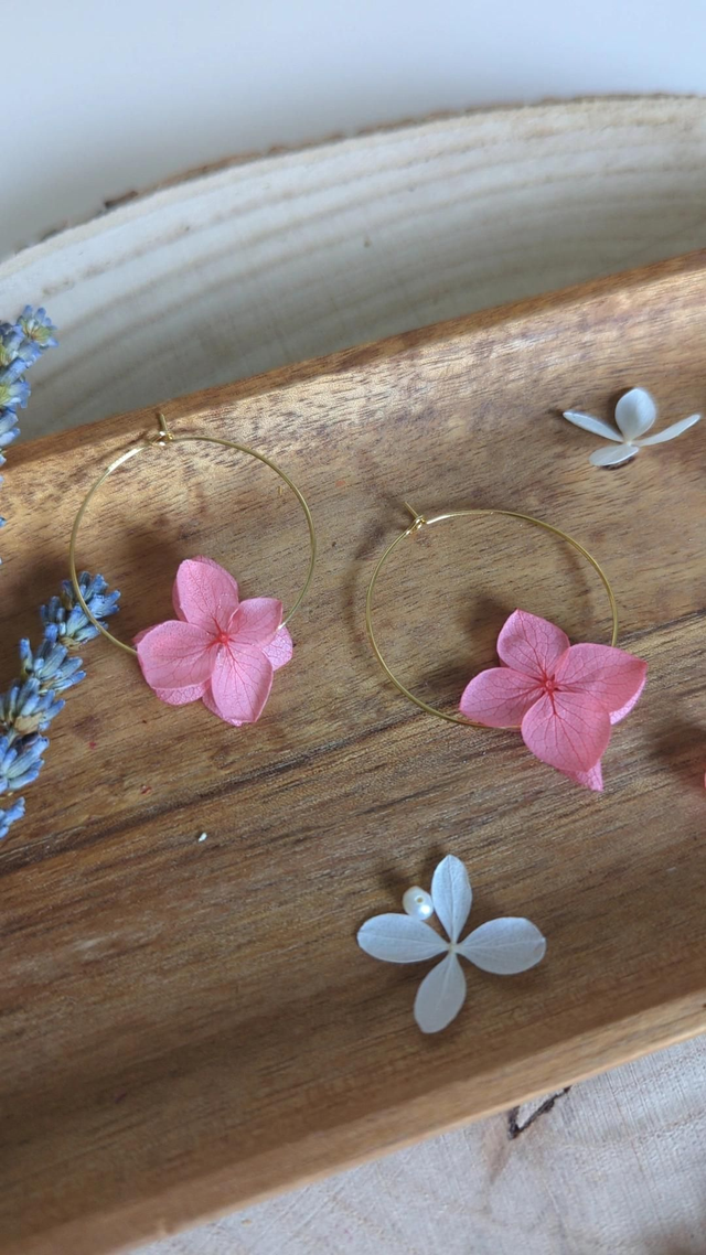 Boucles d'oreilles créoles Sweet Pop - Différents coloris