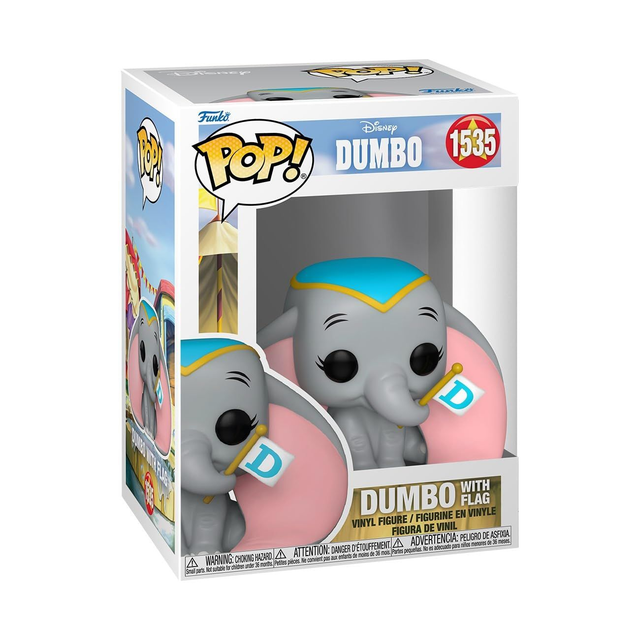 Dumbo With Flag