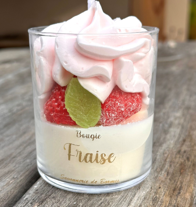 Bougie Chantilly 170 g FRAISE