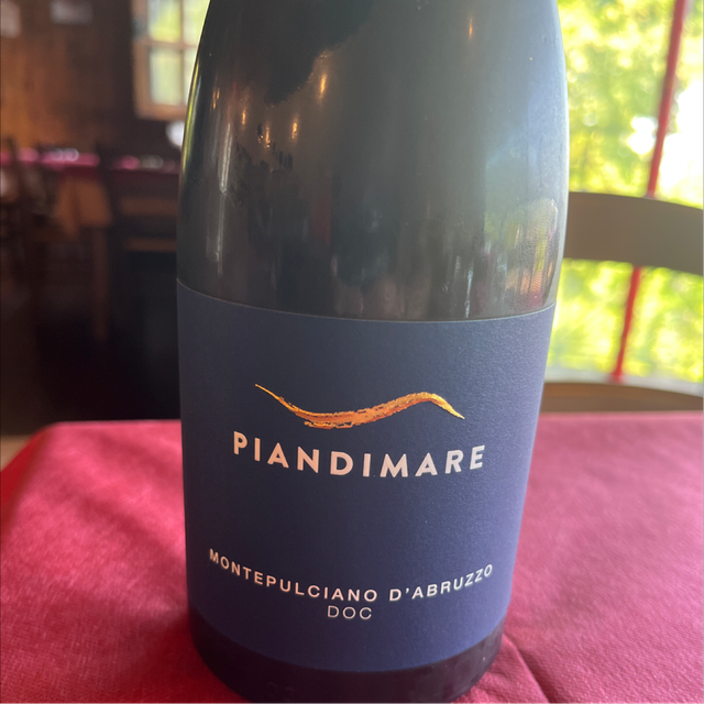Montepulciano D’Abruzzo Doc