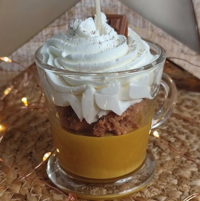 Bougie tasse Cookies chocolat - 160gr