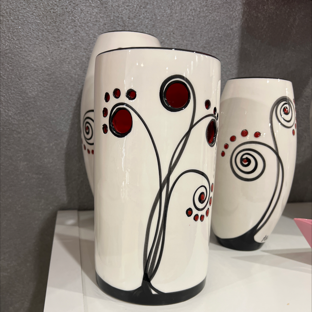 Vaso Mariposa cilindro 