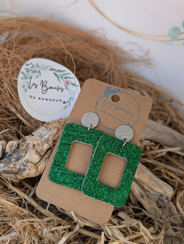Mini Sully vert Paillette su035