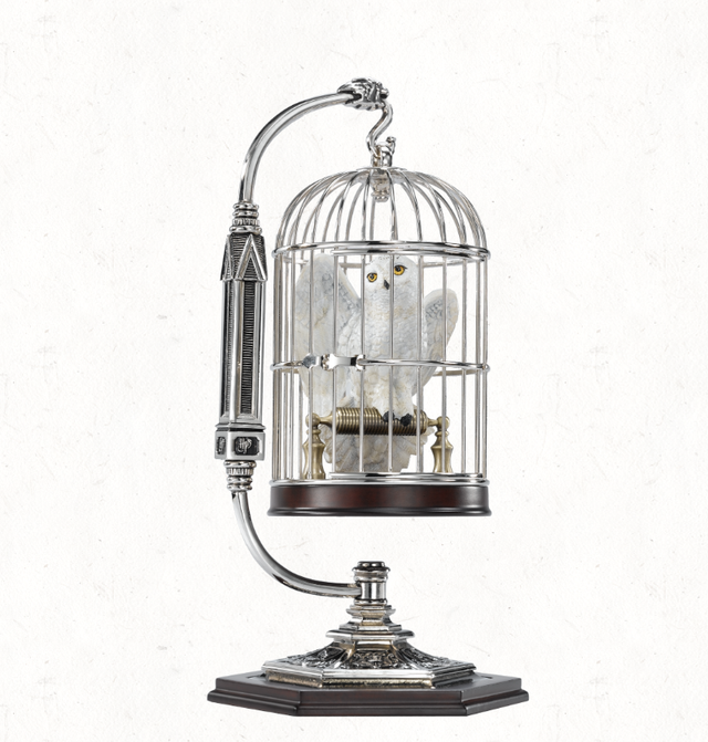 Hedwige miniature en cage - Harry potter