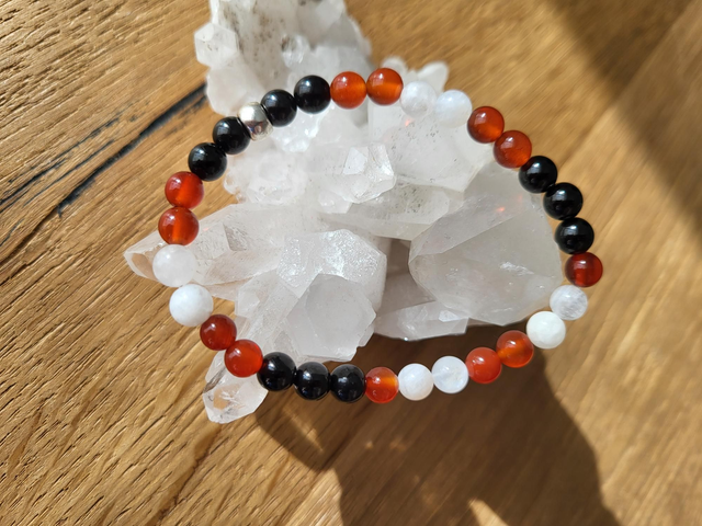 Fibromalgie - Spinelle / pierre de lune / cornaline