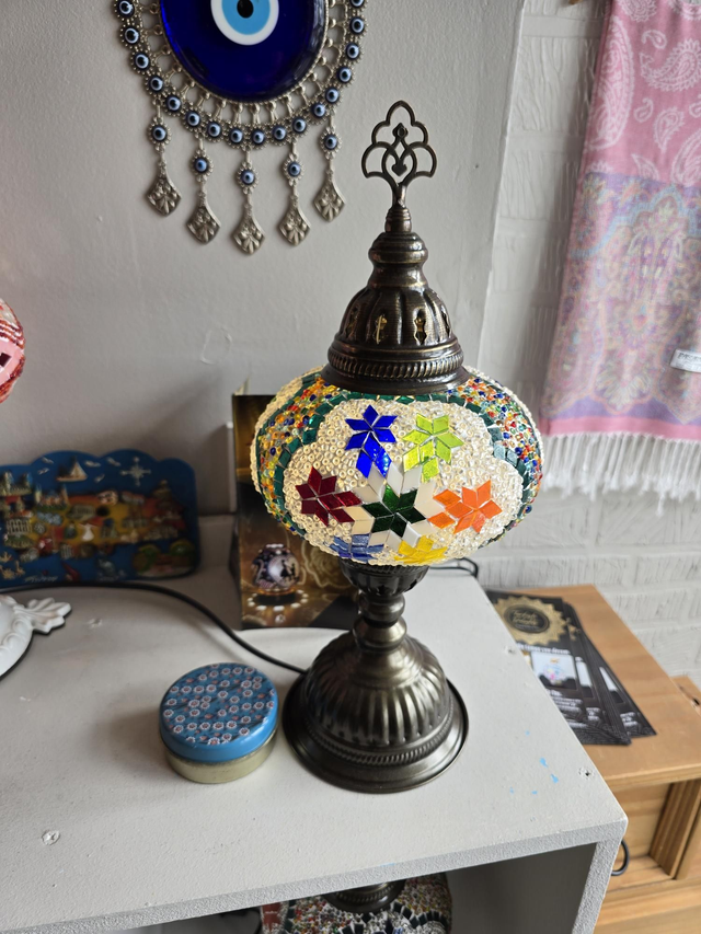 Large Mosaic Table Lamp