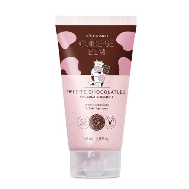 Creme Esfoliante Corporal Cuide-se Bem Deleite Chocolatudo 150ml
