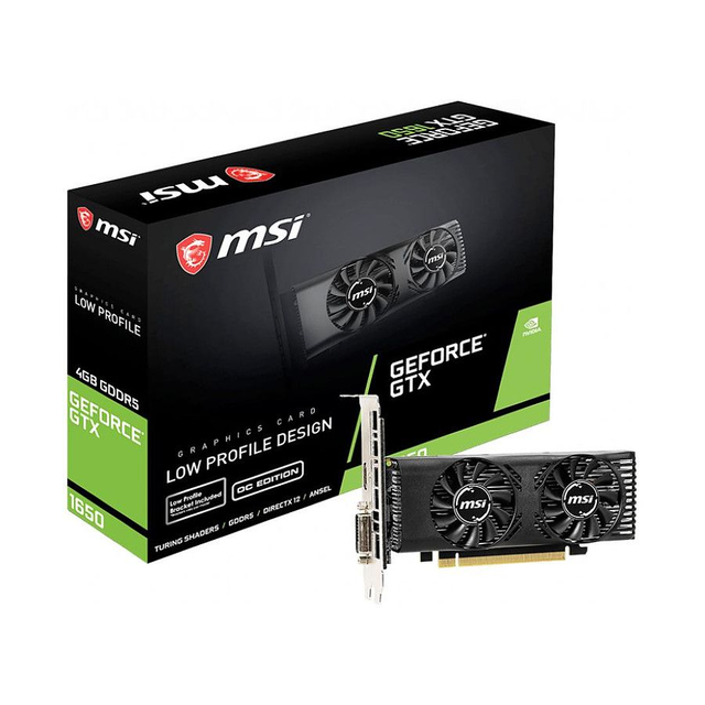 MSI GeForce GTX 1650 4GT LP OC