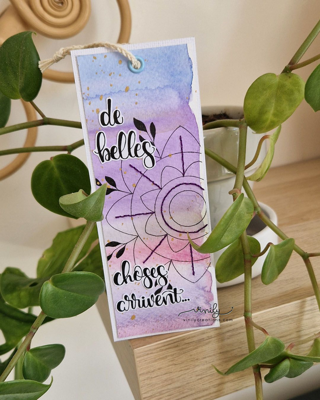 Marque-page "De belles choses arrivent"