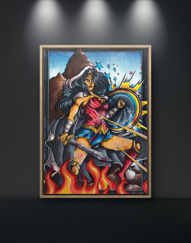 Print &quot;WonderWomen&quot; - DC Comics