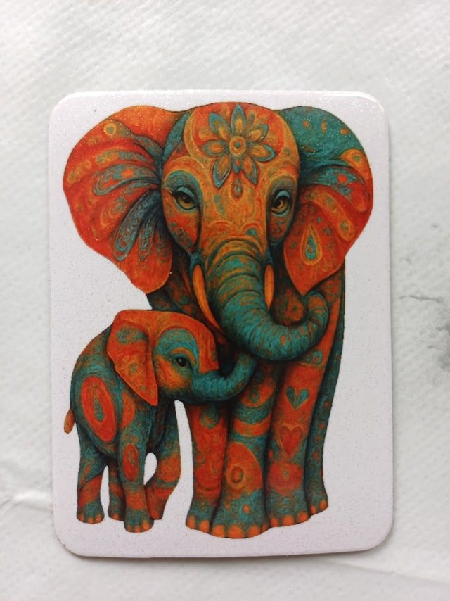 A set of seven assorted fridge magnets