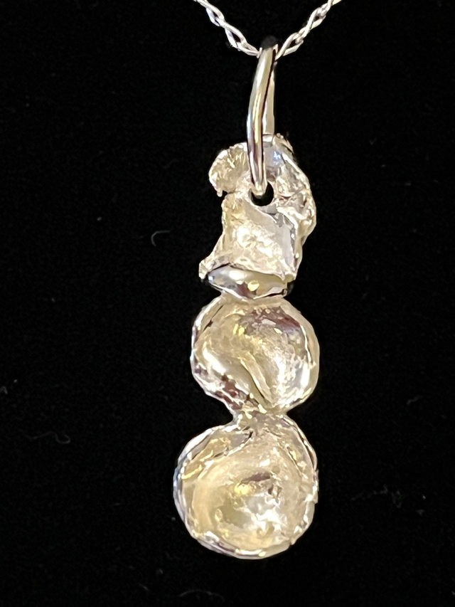 Recycled Sterling Silver Pendant