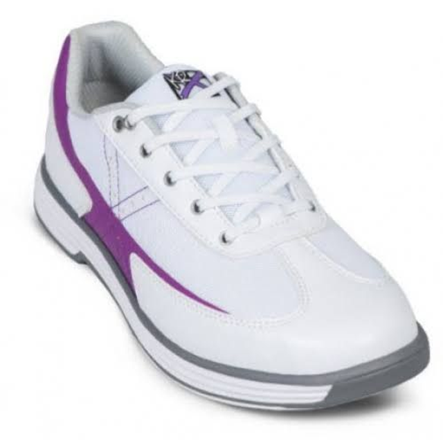 KR Strikeforce Flex White/Grape Damen Bowlingschuhe