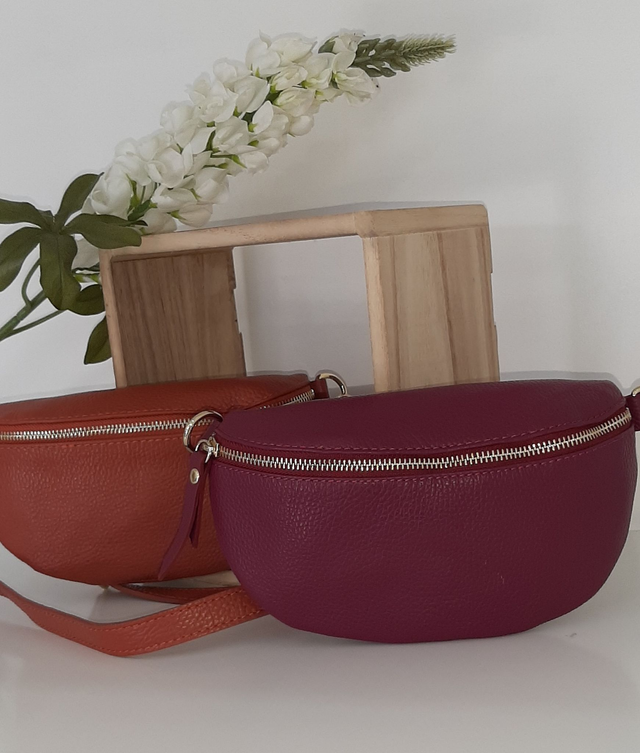 Heuptas van Italiaans leder 