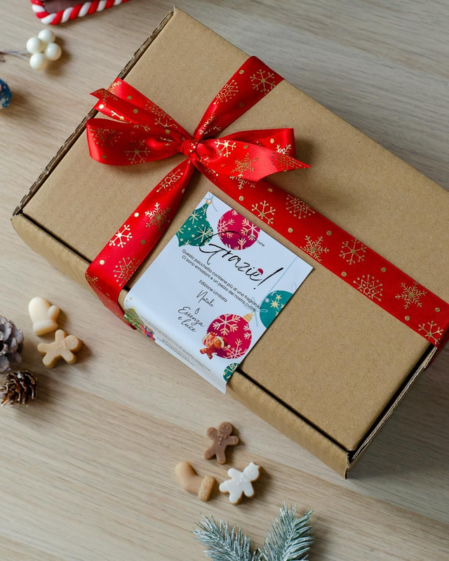 Set Regalo Natale – Bruciatore di Essenze, & Wax Melts Artigianali