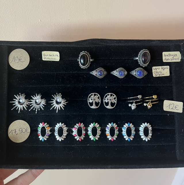 Bague argentée acier inoxydable 