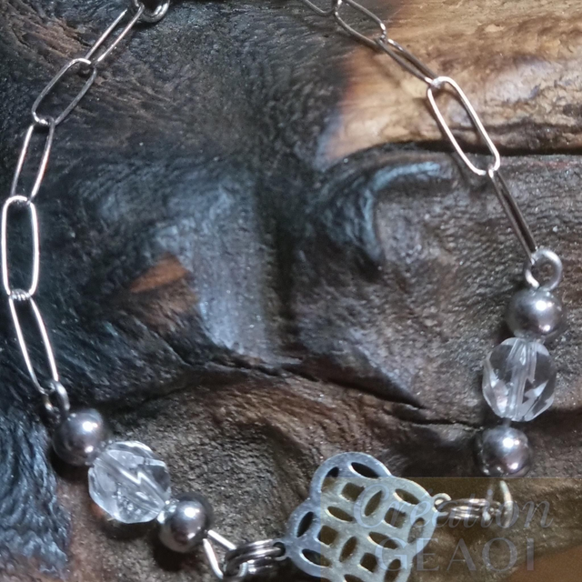 Bracelet arabesque: Cristal de roche