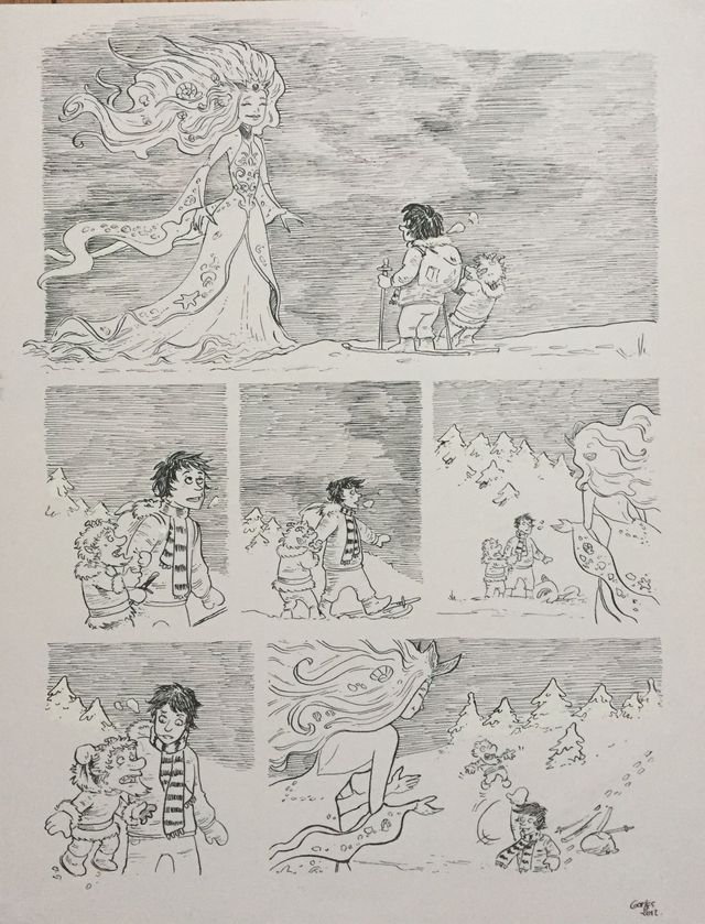 les voyages extraordinaire de Benjamin Thénor Page 114