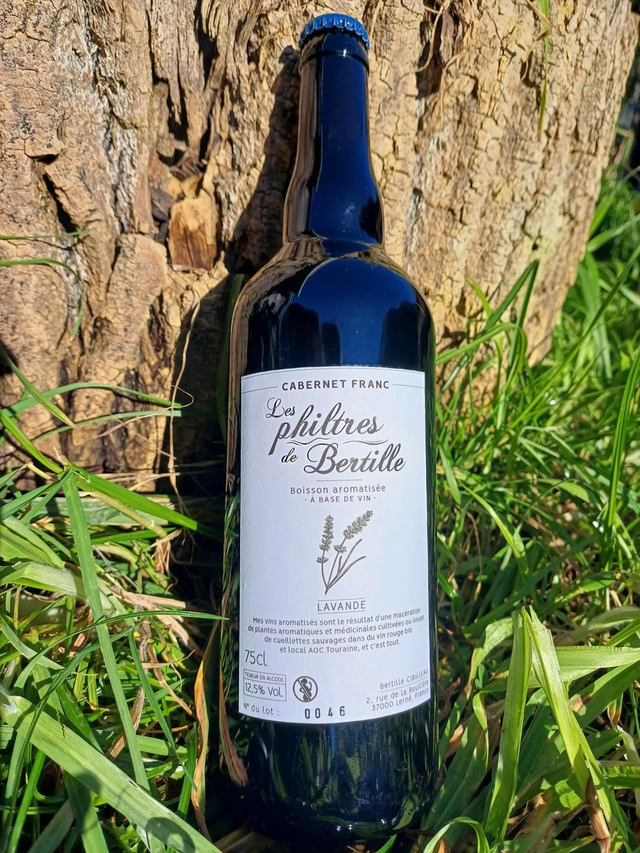 Vin rouge bourgeons de Lavande 75cl