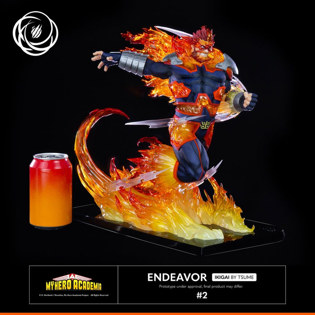 Endeavor - My Hero Academia - Statua Ikigai Tsume Art 1/6 (52cm) 🔥💥(Anche a rate! 👇)