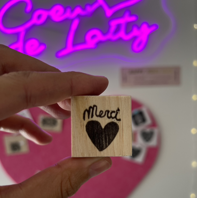 Tampon "Merci"