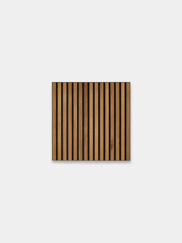 Woodupp Akupixel 60  Chêne brun rustique, feutre noir (Réf-2004) 4 Pièces