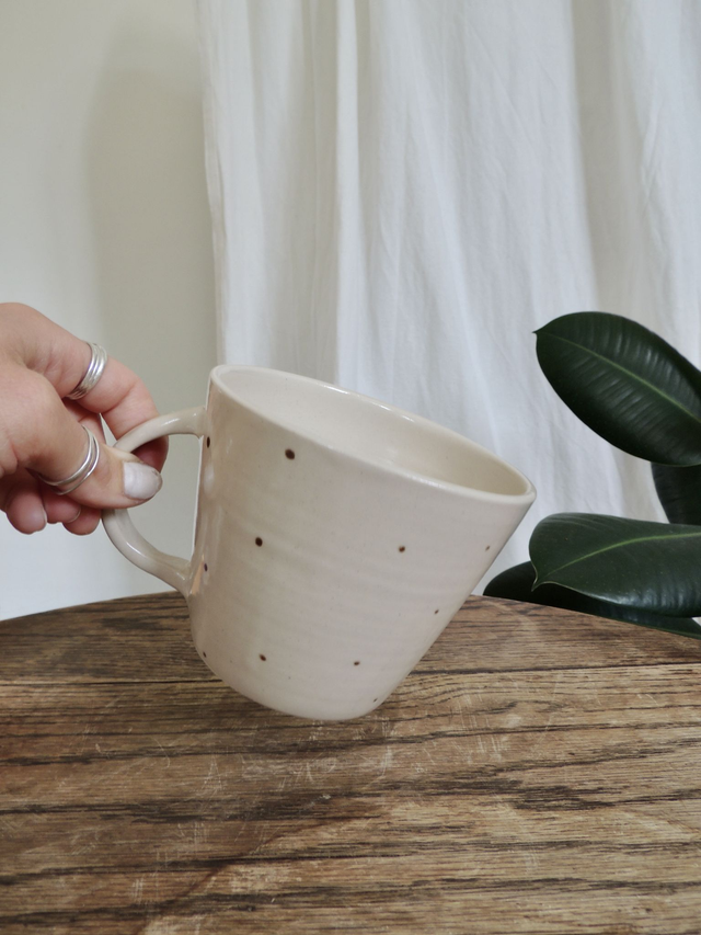 Large coffee mug | dotty