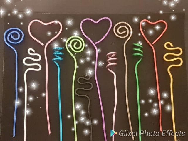 pique a cheveux en alu 