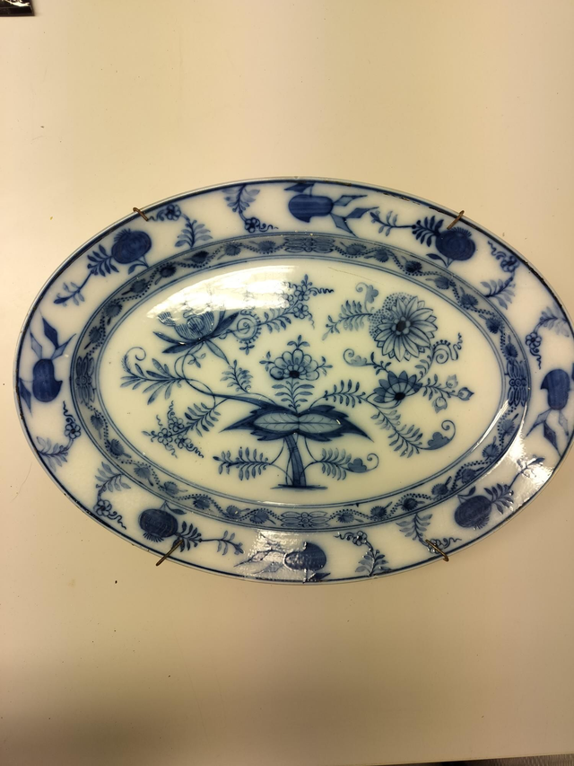 Villeroy & Boch blue onion seinälautanen #172