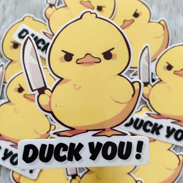 Sticker Duck You