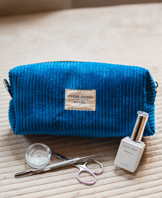 Trousse skin - Bleu roi