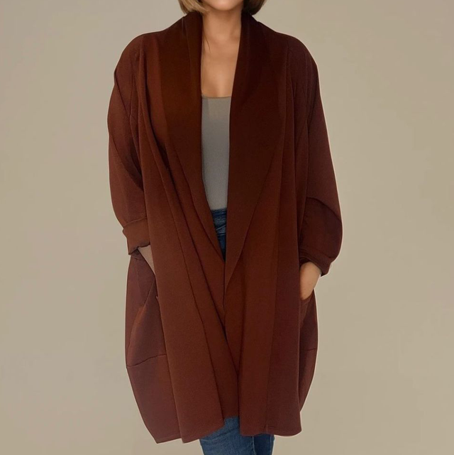 Sabrina Waterfall Jacket Lagenlook