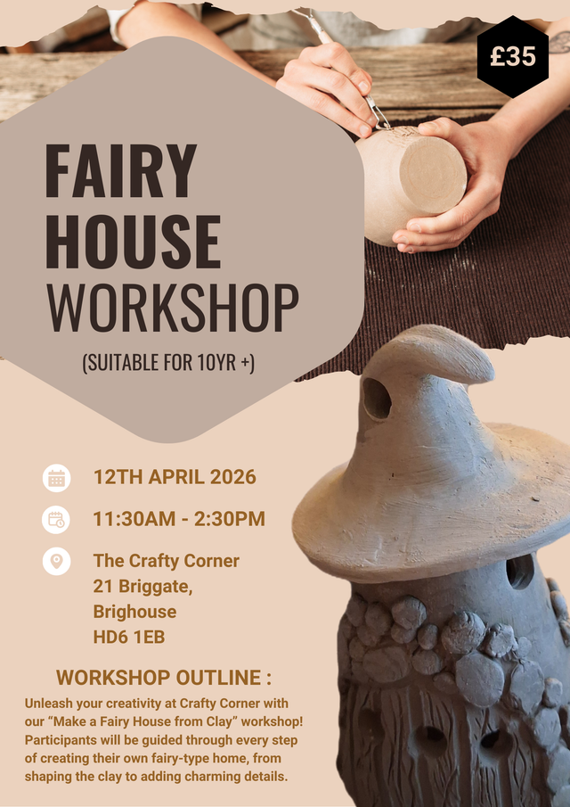 12th April 2026 - Fairy House Workshop with Jackie