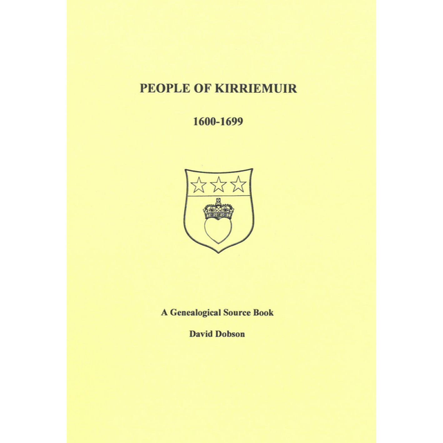 People of Kirriemuir, Angus 1600-1699