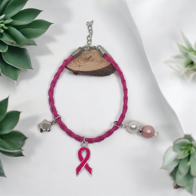 Bracelet octobre rose 
