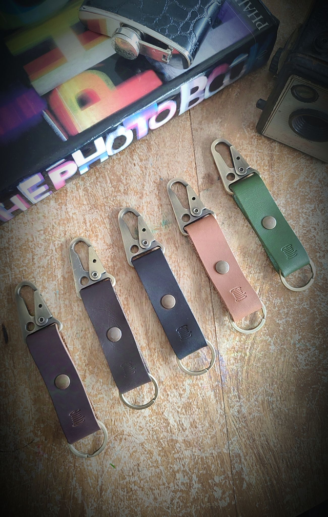 Key fob - Hook &quot;Brass&quot;