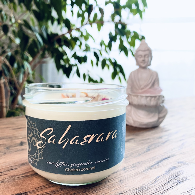 Bougie SAHASRARA - Chakra coronal