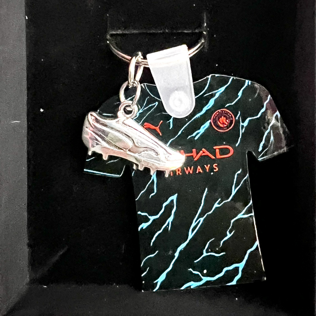 Porte-clef foot avec prénom 