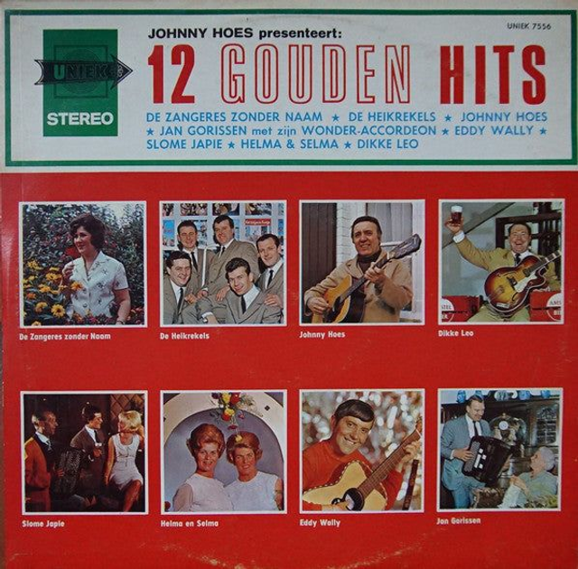 Various - Johnny Hoes Presenteert: 12 Gouden Hits (LP)