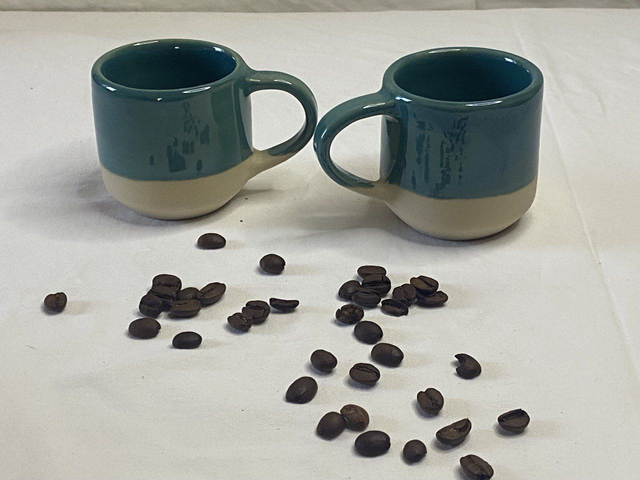 Tazzina caffé - linea bicolore