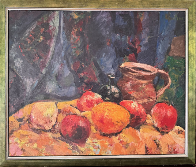 Martwa natura z dzbankiem 50x60 olej płótno oprawiony