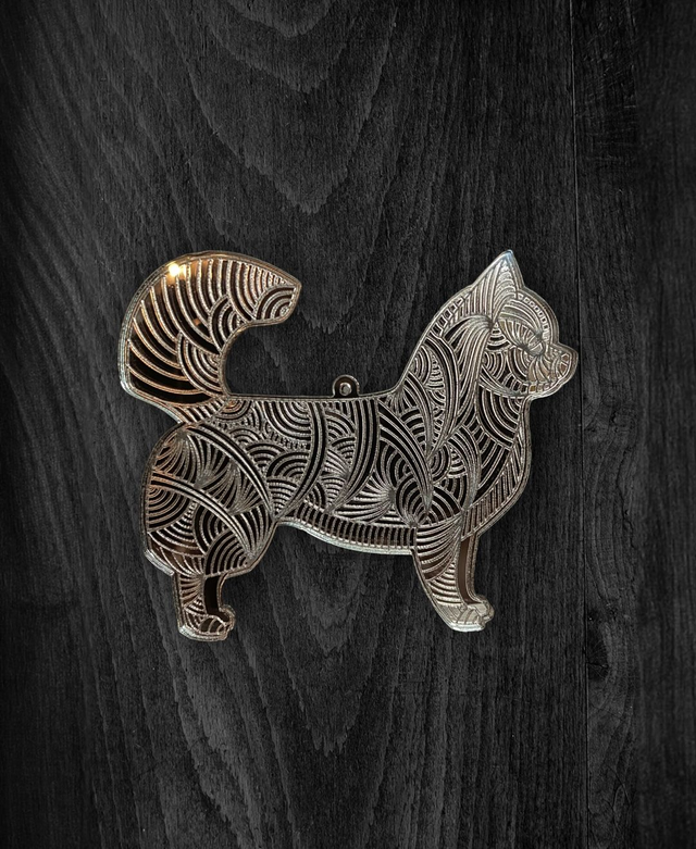 Acryil - Chihuahua Rose Gold