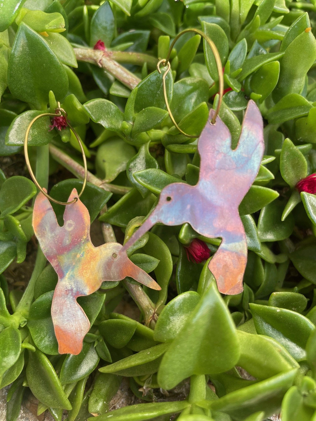 Pendientes Colibri