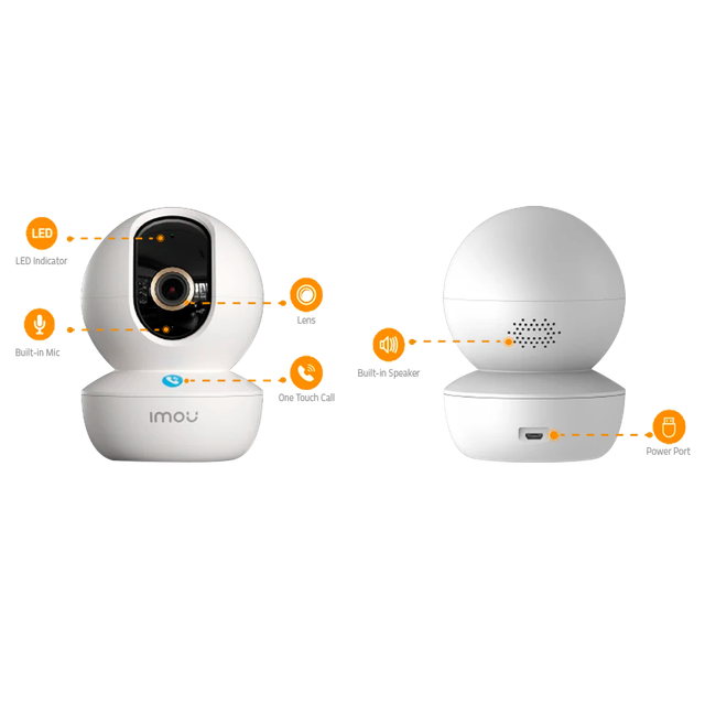 IMOU Ranger RC 4MP Smart WiFi PT Indoor Security Camera with AI Detection & Night Vision