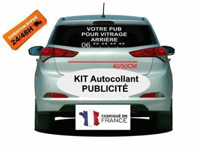 Kit Publicitaire Lunettes arrière
