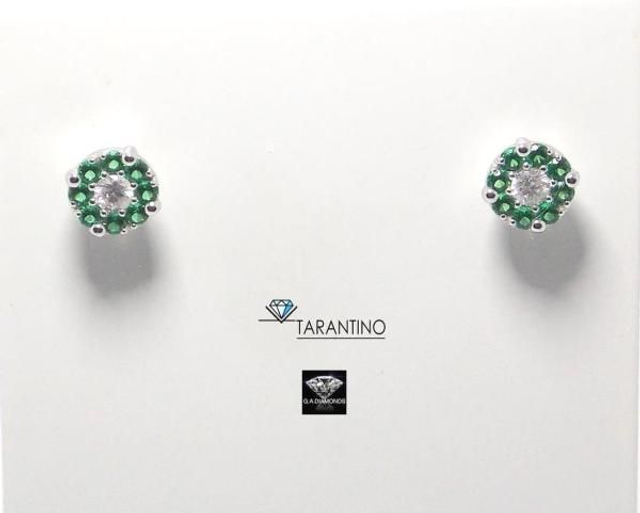 GADV orecchini fiore smeraldi e diamanti 020/040