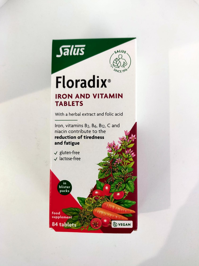 Iron &amp; Vitamin (Floradix) 84 Tablets 73890