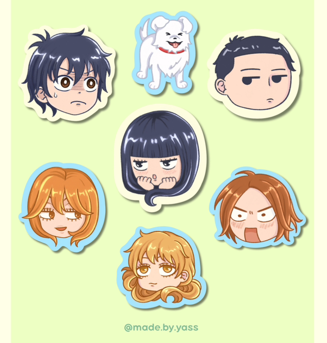 Sticker Pack KimiNiTodoke
