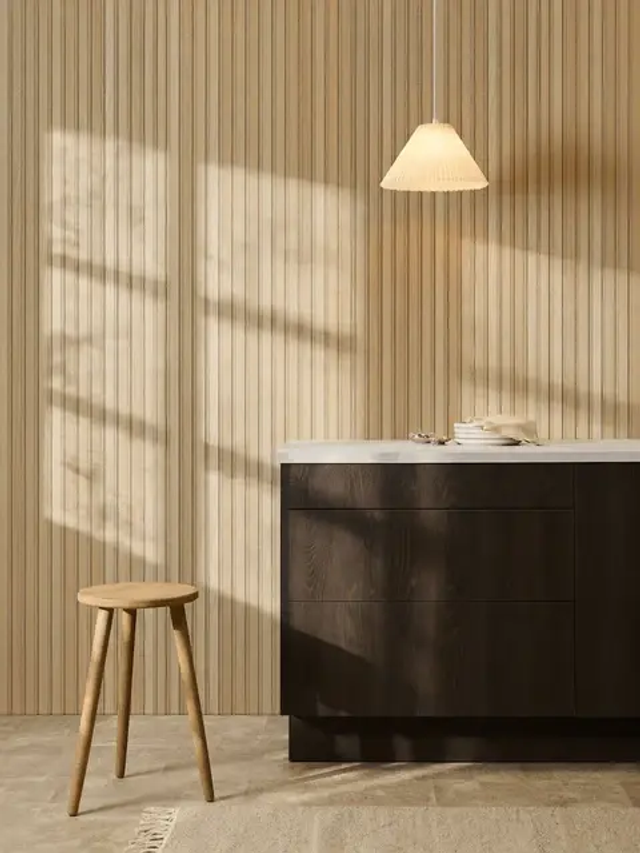 Woodupp Akupanel 300 Chêne classique, Feutre beige (Réf-1062)